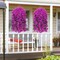 Fake Bougainvillea Flowers Artificial Flowers Plants for Outdoor 2PCS (Purple) 12.3"D x 4"W x 3.3"H